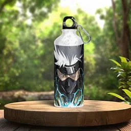 tee mafia Kakashi - Anime (D3) 750 ml Water Bottle image 2
