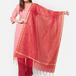 Dupatta Bazaar Checked Dupatta-picture-19
