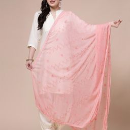 Clora Creation Ethnic Motifs Embroidered Dupatta with Sequinned-picture-24