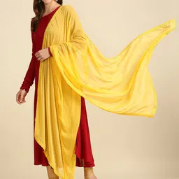 Dupatta Bazaar Women Solid Dupatta image 2