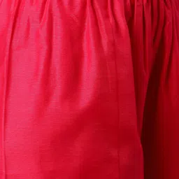 gosriki KALINI Women Floral Yoke Design Gotta Patti Kurta With Sharara & Dupatta image 3