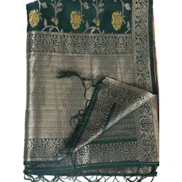 MUFFLY Floral Woven Designed Dupatta image 2