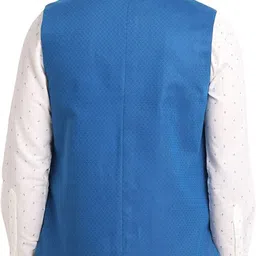 turtle Self Design Men Waistcoat image 2