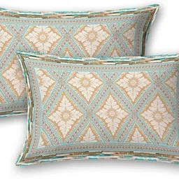 kuvas Cotton King Flat 220 TC Jaipuri Prints Bedsheet image 3