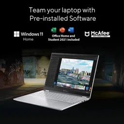 ASUS AMD Ryzen 5 Hexa Core 10th Gen - (16 GB/512 GB SSD/Windows 11 Home) TN3402QA-LZ511WS 2 in 1 Laptop image 4