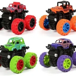 aganta Mini Monster Trucks Friction Powered Cars for Kids 360 Degree Stunt car-picture-16