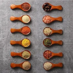 hapy haven Wooden Small Spoon for Spice / Masala, Tea, Honey, Coffee, Sugar, 12 pcs set Kitchen Tool Set-picture-26