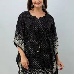 raaba Printed Rayon Women Kaftan-picture-27
