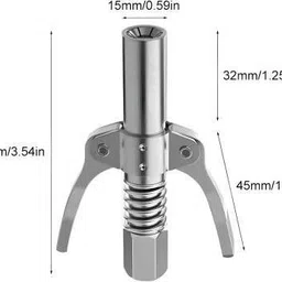 digital craft Gun Coupler Quick Lock and Release Grease Coupler with pipe Manual Sprayer image 4