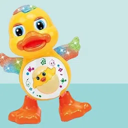 kavana Cute Dancing Duck Toy with Vibrant Light Effect & Musial Sound-picture-23