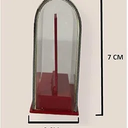 rk basics Gold Plated Shree Ram Darbar Car Dashboard Shree Ram Darbar in Cabinet Decorative Showpiece - 7 cm image 2