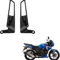 jma trading Manual Rear View Mirror For TVS Universal For Bike-picture-11