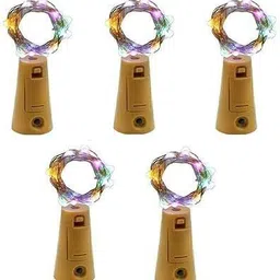 party pack 20 LEDs 2.03 m Multicolor Flickering Bulb Rice Lights image 3