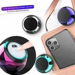 HRKA Mini Bluetooth Wireless Speaker with Alexa & Siri Assistant 10 W Bluetooth Home Audio Speaker image 5