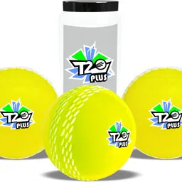 jaspo T-20 Plus Practice Cricket /Wind Balls for Indoor & Outdoor Cricket Synthetic Ball-picture-20