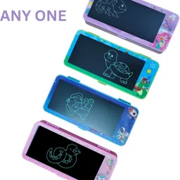 shopsquze gb001 rectanguler, multi print and design Art Plastic Pencil Box image 5