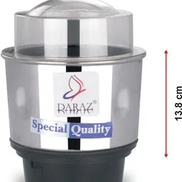 daraz steel chutney girnder jar plastic lid mixer grinder fit all Mixer Juicer Jar Mixer Juicer Jar image 2
