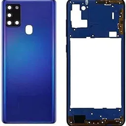 SPAREASP Samsung A21s Back Housing Body ( Middle Ring + Back Panel) Blue Back Panel-picture-38