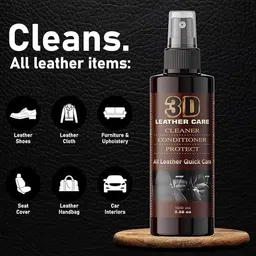 Braantis Three-Dimensional Leather Cleaning Solution and Conditioner Leather, Patent Leather, Synthetic Leather Shoe Wax Polish image 4