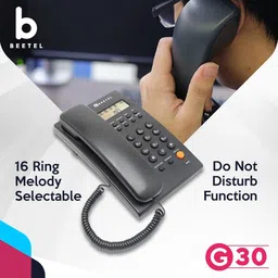 beetel G30 Corded Landline Phone with Answering Machine image 4
