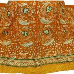 bhawani collection Embroidered Semi Stitched Rajasthani Poshak image 3