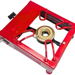 appgen ALL FITED Square Gas Bhatti/Stove with Fitted Nut Hose Pipe,Regulator Iron Manual Butane Gas Stove image 4