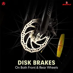 avon GALAXY 24T Cycle for Boys & Girls with Front & Rear Disc Brakes 85% Pre Fitted 24 T (inch) Mountain Cycle image 5