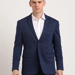 turtle Men Solid Single Breasted Casual Blazer-picture-20