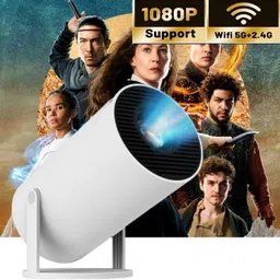 SACRO Smart Projector for Home 4K Support Rotabable Design withApp Netflix,YouTubeY186 (4500 lm / 1 Speaker / Wireless / Remote Controller) Portable Projector-picture-13