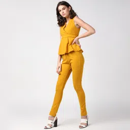 stylestone Women Regular Top & Pant Solid Suit image 4