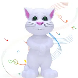 sabirat Talking Tom Toy For Kids, Recording, Story, Musical Toy, Touch, Talk To Toy image 1
