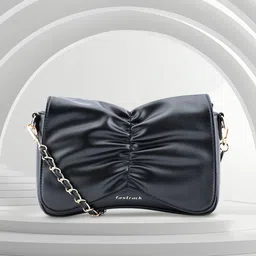 fastrack Women Black Sling Bag-picture-26