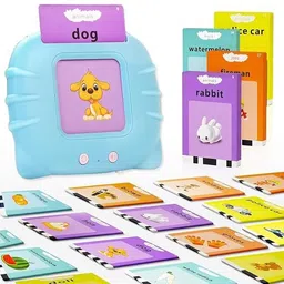 lallu Talking Toy Flash Cards 112 card Early 224 Words Education Learning Toy for kids image 3