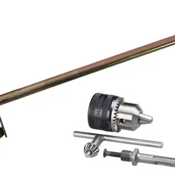 inditrust Heavy Mini Paint Mixer Rod 9mm with 13mm drill chuck and Adapter (Pack of 3) Rotary Bit Set-picture-18