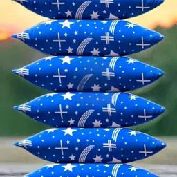 liponos Polyester Fibre Sleeping Pillow Pack of 3 Abstract LUXURY image 4