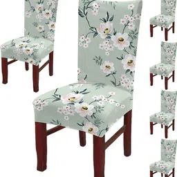 decorian Polycotton Floral 1 Seater Chair Cover-picture-11