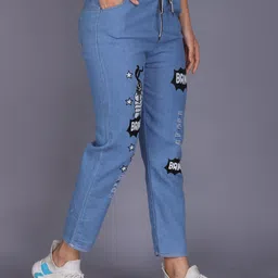 royalhub Women Regular High Rise Light Blue Jeans image 2