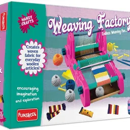 funskool Handycrafts Weaving Factory, Weave Your own Fabric image 1