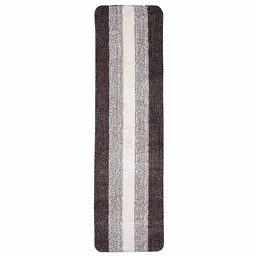saral home Plain Solid Polyester 3 X 2 Feet Machine Made Bedside Runner image 2