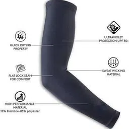 adnate U V PROTECTION RIDING GLOVES FOR MEN AND WOMEN BLACK COLOUR (PACK OF 3) Driving Gloves image 2