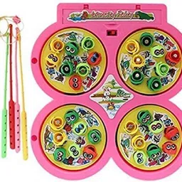 akansha Fish Catching game with Music (Multicolour) Party & Fun Board Game-picture-14