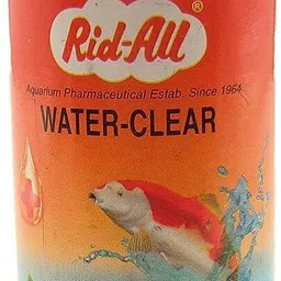 Rid-all water clear (120ml) fish tank medicine, fish water clear Solvent Aquarium Cleaner-image-40