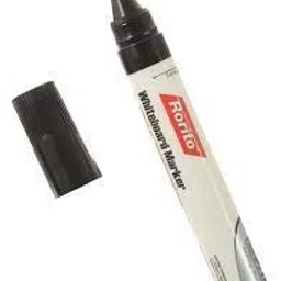 gm pens Rorito Whiteboard Long Writing Marker Pen, Black - Pack of 10 image 3