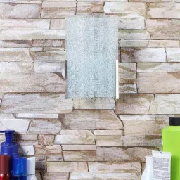 tu casa Metal Flush Mount Wall Light (Silver)-picture-16