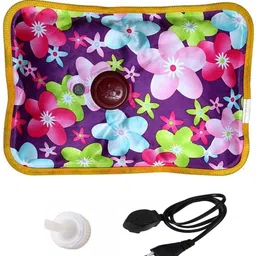 ukarto Electric Hot Water Bag with Heating Pad For Joints, Periods Pain Relief Warm Bag Electrical 1 L Hot Water Bag image 1