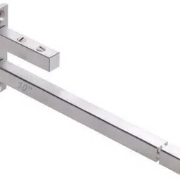 hyderon F Type Glass Shelf Bracket Square 10 Inches 10 inches, 1.5 inch Shelf Bracket image 2