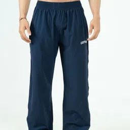 coitonic Men Solid Dark Blue Track Pants-picture-13