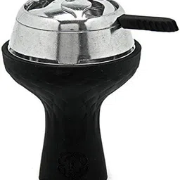 Hookah Heat Management System With Silicon Chillum Red/Black 9.5 inch Plastic Hookah-image-13