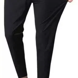 treasurelook Women Solid Black Track Pants-picture-22
