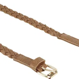 jainsons Women Casual Brown Artificial Leather Belt image 4